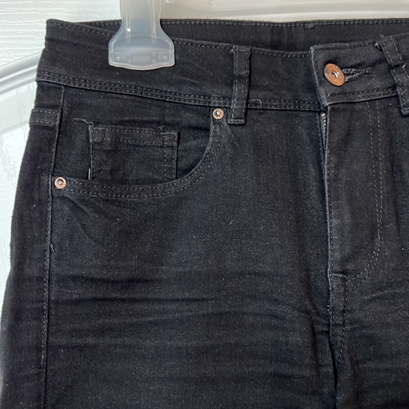 Black wide-leg capri - Picture 2 of 3